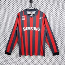 1991/1992  Frankfurt  Home long sleeves Fans Retro 1:1  Quality Soccer Jersey