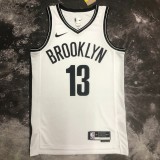 2023 Brooklyn Nets White #13 HARDEN  1:1 Quality NBA Season Jerseys