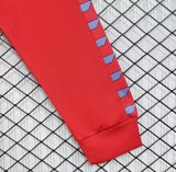 1983  Osasuna Home Red Long sleeve Retro Fans 1:1 Quality Soccer Jersey