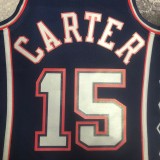 2006/2007  Brooklyn Nets Blue #15 CARTER   1:1 Quality NBA Season Jerseys