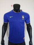 1998 Brazil Blue  Player  1:1 Quality Retro Soccer Jersey