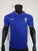 1998 Brazil Blue  Player  1:1 Quality Retro Soccer Jersey