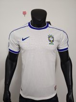 1998 Brazil White   Player  1:1 Quality Retro Soccer Jersey