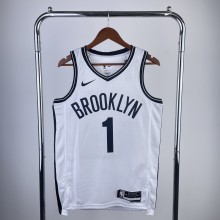 2023 Brooklyn Nets White #1 BRIDGES   1:1 Quality NBA Season Jerseys