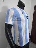 26/27 （2026）Argentina Special Edition #10 MARADONA  Blue White Player  1:1  Quality Soccer Jersey（球员版）