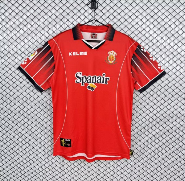 1998/1999  Mallorca Home Red Fans Retro 1:1 Quality Soccer Jersey