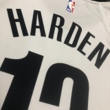 2023 Brooklyn Nets White #13 HARDEN  1:1 Quality NBA Season Jerseys