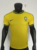 1998 Brazil  Yellow   Player  1:1 Quality Retro Soccer Jersey