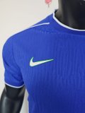1998 Brazil Blue  Player  1:1 Quality Retro Soccer Jersey