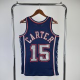 2006/2007  Brooklyn Nets Blue #15 CARTER   1:1 Quality NBA Season Jerseys