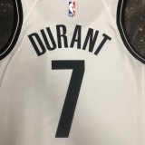 2023 Brooklyn Nets White #7 DURANT  1:1 Quality NBA Season Jerseys