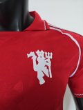 26/27 (2026) Manchester United  Red Casual Style  Player 1:1 Quality Soccer Jersey
