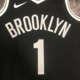 2023 Brooklyn Nets Black #1 BRIDGES   1:1 Quality NBA Season Jerseys