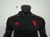 26/27 (2026) Manchester United  Black Casual Style  Player 1:1 Quality Soccer Jersey