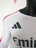 26/27（2026） Real Madrid Home Long Sleeve Player 1:1 Quality Soccer Jersey