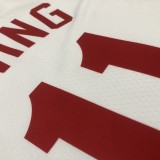 2023  Brooklyn Nets Retro White #11 IRVING  1:1 Quality NBA Season Jerseys