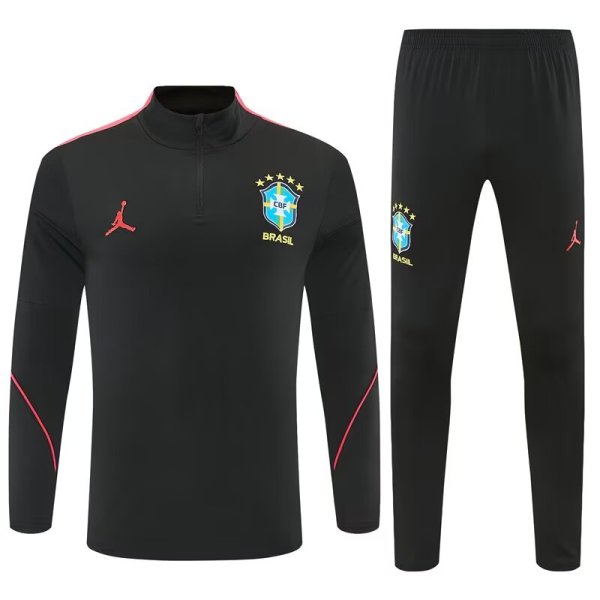 26/27 (2026)  Brazil  Black  1:1 Quality Training Jersey
