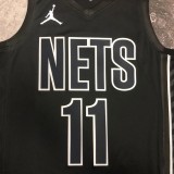 2023  Brooklyn Nets Black #11 IRVING  1:1 Quality NBA Season Jerseys