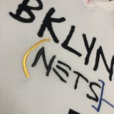 2023  Brooklyn Nets  City Edition White #7 DURANT   1:1 Quality NBA Season Jerseys