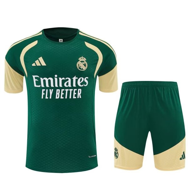 26/27 (2026)  Real Madrid Green  1:1 Quality Training Jersey（A-Set）