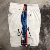2023 Brooklyn Nets City Edition White  1:1 Quality NBA Pants