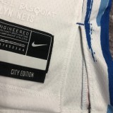 2023  Brooklyn Nets  City Edition White #11 IRVING  1:1 Quality NBA Season Jerseys