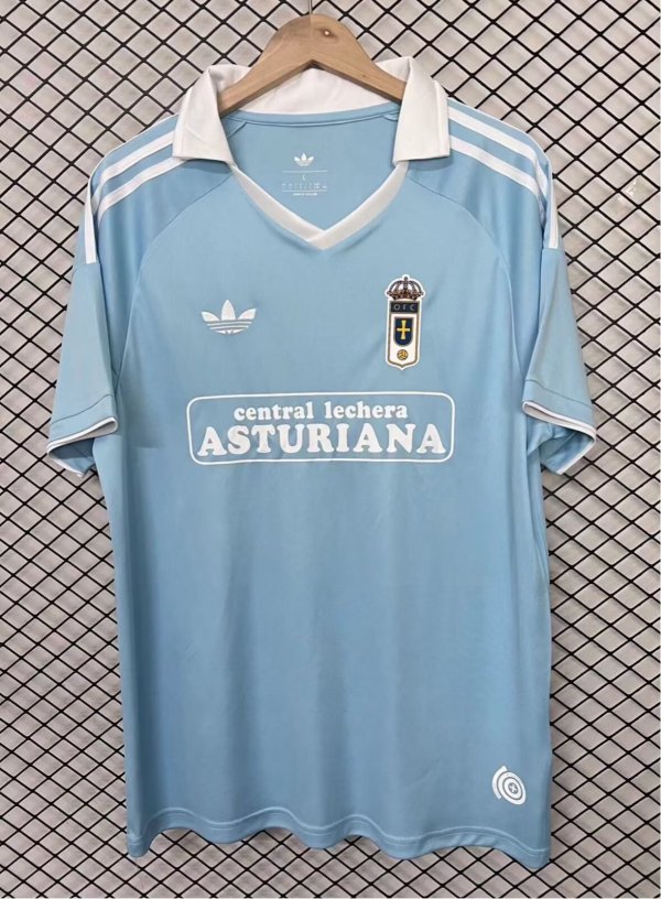 26/27 (2026)  Real Oviedo Home Fans 1:1 Quality Soccer Jersey