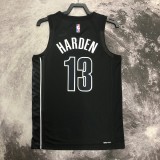 2023  Brooklyn Nets Black #13 HARDEN  1:1 Quality NBA Season Jerseys