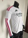 26/27（2026） Real Madrid Home Long Sleeve Player 1:1 Quality Soccer Jersey