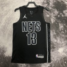 2023  Brooklyn Nets Black #13 HARDEN  1:1 Quality NBA Season Jerseys