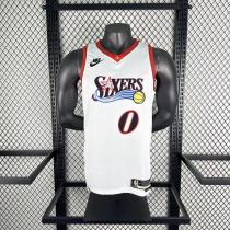 2026  Philadelphia 76ers Retro White  #0 MAXEY   1:1 Quality NBA Season Jerseys