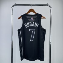 2023  Brooklyn Nets Black #7 DURANT  1:1 Quality NBA Season Jerseys