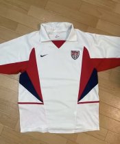 2002 USA Home Fans 1:1 Quality Retro Soccer Jersey