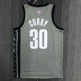 Brooklyn Nets Grey #30 CURRY 1:1 Quality NBA Season Jerseys 75 Year