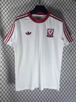 26/27 (2026)  Liverpool T-shirt Retro leisure White   Fans 1:1 Quality Soccer Jersey