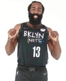 2021  Brooklyn Nets City Edition graffiti Black  #13 HARDEN 1:1 Quality NBA Season Jerseys