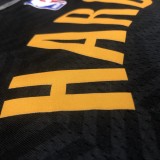 2021  Brooklyn Nets City Edition graffiti Black  #13 HARDEN 1:1 Quality NBA Season Jerseys