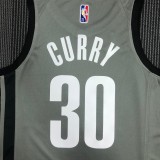 Brooklyn Nets Grey #30 CURRY 1:1 Quality NBA Season Jerseys 75 Year