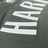 Brooklyn Nets Grey #12 HARRIS  1:1 Quality NBA Season Jerseys 75 Year