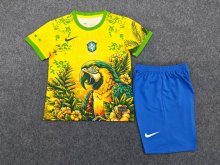 26/27（2026）Brazil Special Edition   Kids 1:1 Quality Soccer Jersey