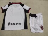 26/27（2026） AC Milan Away Kids 1:1 Quality Soccer Jersey