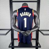 2026  Cleveland Cavaliers Retro Blue #1 HARDEN 1:1 Quality NBA Season Jerseys