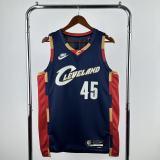 2026  Retro Cleveland Cavaliers Blue #45 MITCHELL  1:1 Quality NBA Season Jerseys