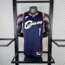 2026  Cleveland Cavaliers Retro Blue #1 HARDEN 1:1 Quality NBA Season Jerseys