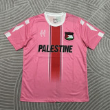 26/27（2026） Palestino  Special Edition Pink  Fans 1:1 Quality Soccer Jersey（巴勒斯坦人）