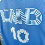 2025  Cleveland Cavaliers Blue City Edition #10 GARLAND 1:1 Quality NBA Season Jerseys