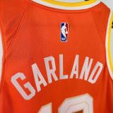 2026  Cleveland Cavaliers Orange City Edition #10 GARLAND 1:1 Quality NBA Season Jerseys