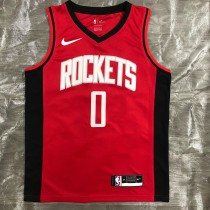 2021  Houston Rockets Red #0 WESTBROOK  1:1 Quality NBA Jersey