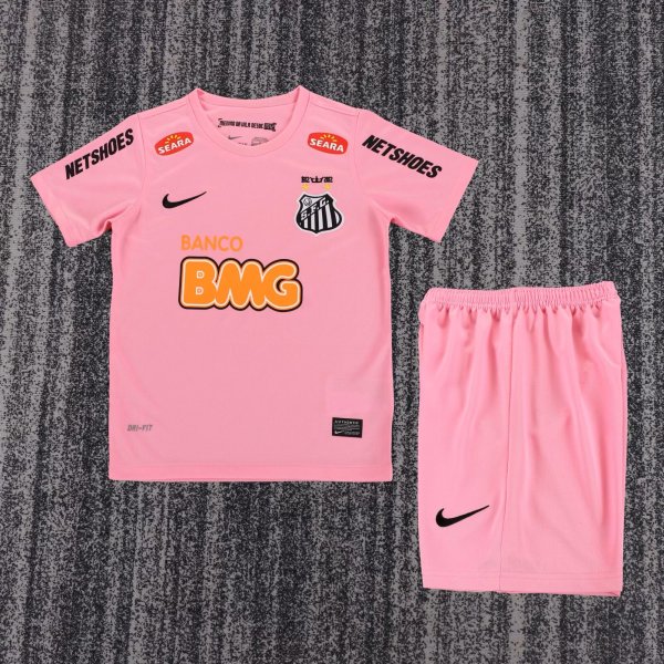 2012/2013 Santos Away 1:1 Kids Retro Soccer Jersey