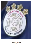 2014/2015  PSG  Paris Home  Retro  Fans 1:1 Quality Soccer Jersey